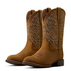 ARIAT Boots Ariat Men's Distressed Brown Sport Stockman U Toe Cowboy Boot 10080534