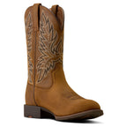 ARIAT Boots Ariat Men's Distressed Brown Sport Stockman U Toe Cowboy Boot 10080534