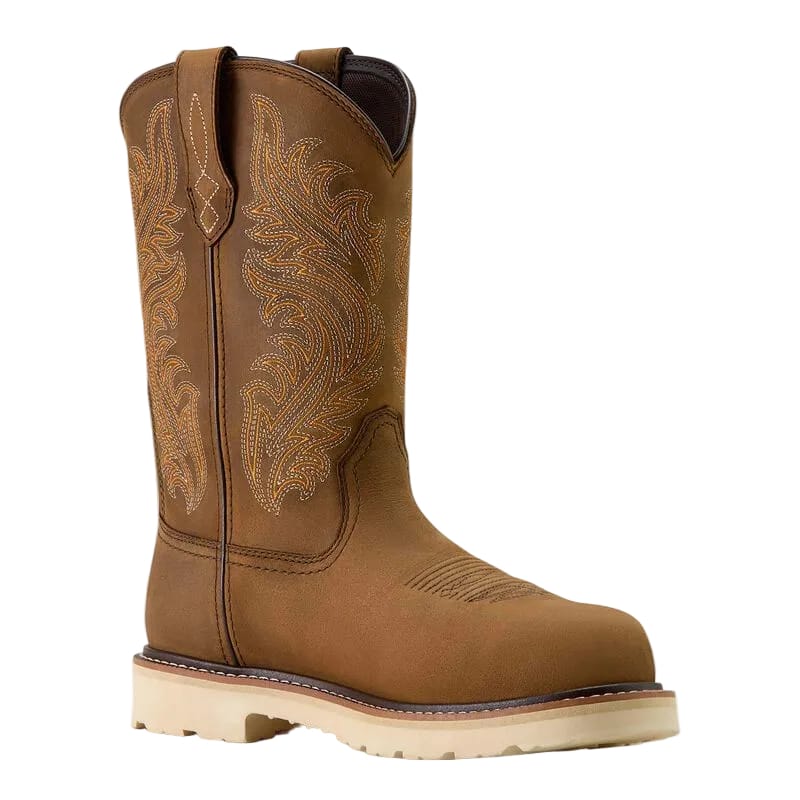 ARIAT Boots Ariat Men's Distressed Brown Waterproof Activator Argo Comp Toe Work Boots 10063861