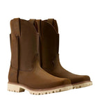 ARIAT Boots Ariat Men's Distressed Dark Wheat Stoney Creek Western Work Boot 10064009