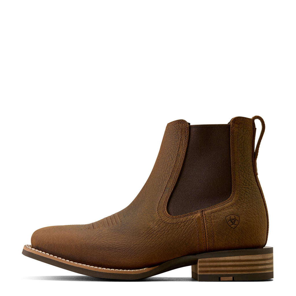 ARIAT Boots Ariat Men's Earth Western Big Rig Wide Square Toe Chelsea Boot 10080502