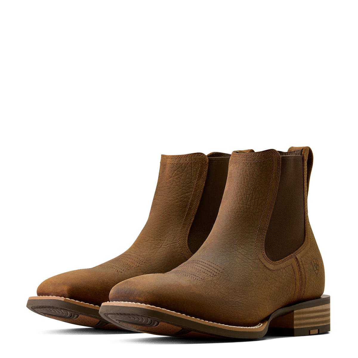 ARIAT Boots Ariat Men's Earth Western Big Rig Wide Square Toe Chelsea Boot 10080502