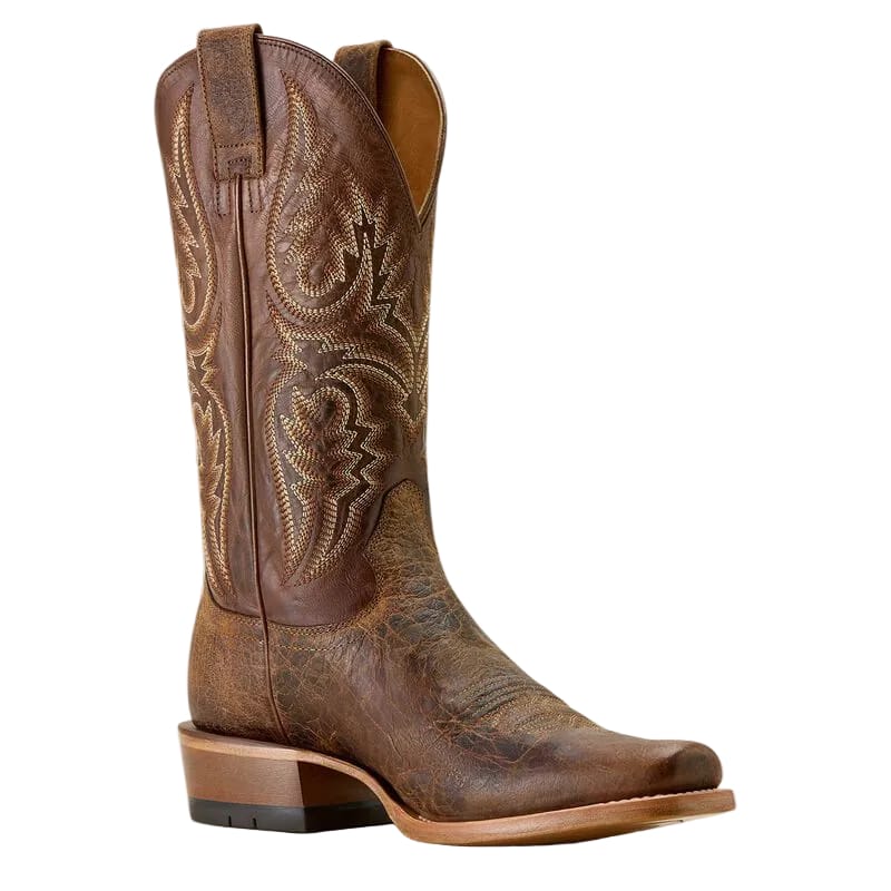 ARIAT Boots Ariat Men's Futurity Platinum Narrow Cutter Toe Brown Cowboy Boots 10063782