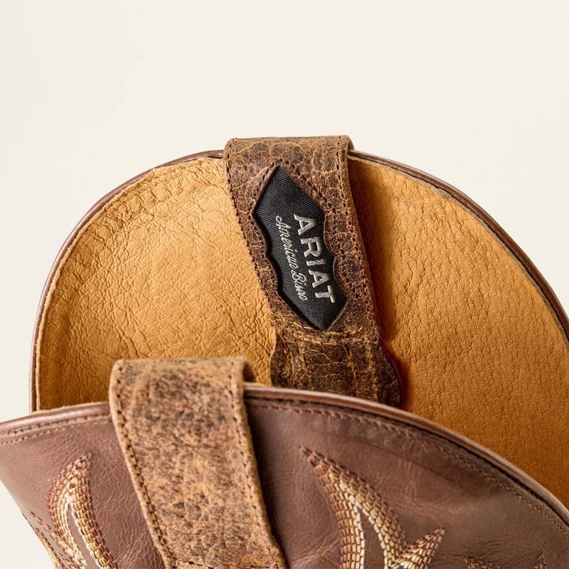 ARIAT Boots Ariat Men's Futurity Platinum Narrow Cutter Toe Brown Cowboy Boots 10063782