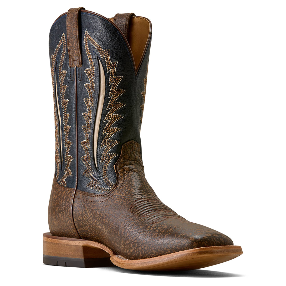 ARIAT Boots Ariat Men's Harvest Brown Gage Wide Square Toe Cowboy Boot 10080545