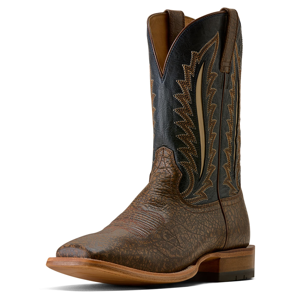 ARIAT Boots Ariat Men's Harvest Brown Gage Wide Square Toe Cowboy Boot 10080545