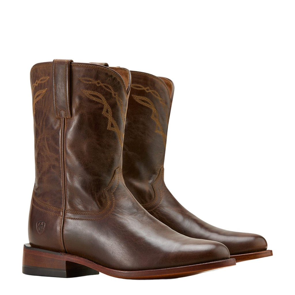 Ariat Ropers Ariat Men's Loco Brown Downtown Roper Western Boots 10061229 – Russell ...