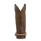 ARIAT Boots Ariat Men's Oily Distressed Brown Hybrid Rancher Waterproof Western Boots 10014067