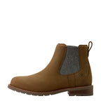 ARIAT Boots Ariat Men's Palm Brown Wexford Waterproof Chelsea Work Boot 10063986