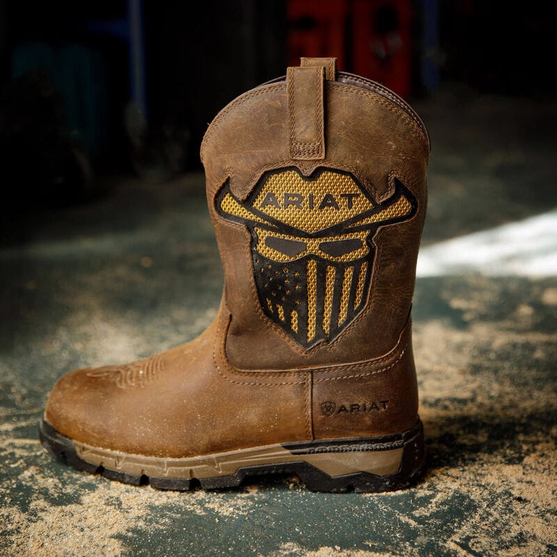 ARIAT Boots Ariat Men's  Rebar Flex Western VentTEK Incognito Square Toe Work Boot 10040436