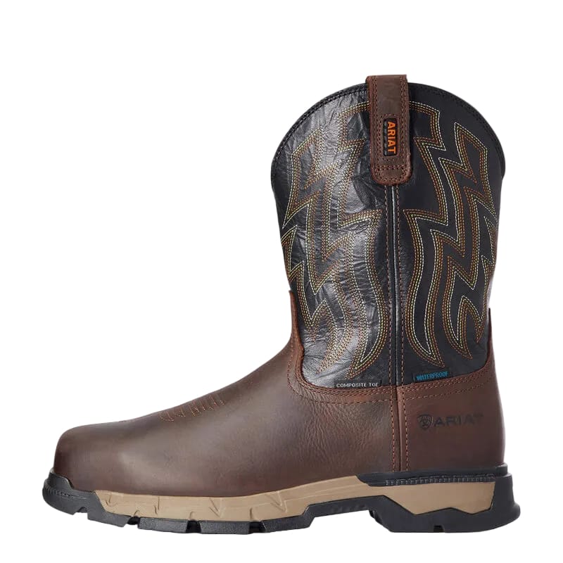 ARIAT Boots Ariat Men's  Rebar Flex Western Waterproof Square Toe Composite Toe Work Boot 10034157