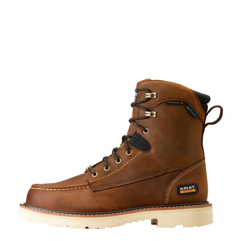 ARIAT Boots Ariat Men's  Rebar Lift 8" Waterproof Composite Toe Work Boot 10047028