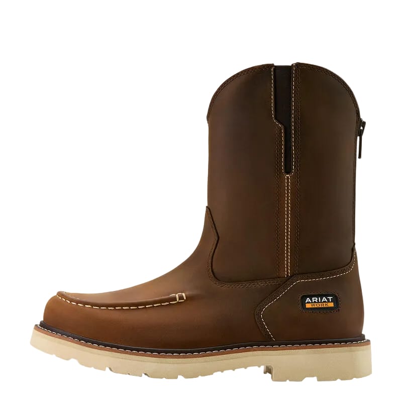 ARIAT Boots Ariat Men's Rebar Lift Pull On Moc Toe Work Boot 10061286