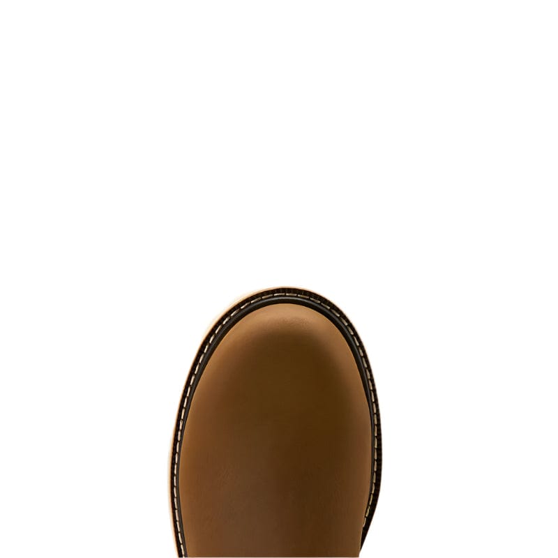 ARIAT Boots Ariat Men's Rebar Wedge Distressed Brown Chelsea Waterproof Work Boot 10061116