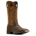 ARIAT Boots Ariat Men's Rhino Tan Print Redcliff Wide Square Toe Cowboy Boot 10080539