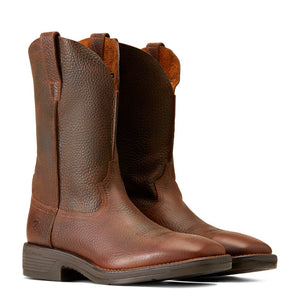 ARIAT Boots Ariat Men's Ridgeback Rambler Brown Oiled Western Boots 10046997
