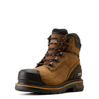 ARIAT Boots Ariat Men's Rye Brown Stump Jumper 6" Waterproof Composite Toe Work Boot 10080453