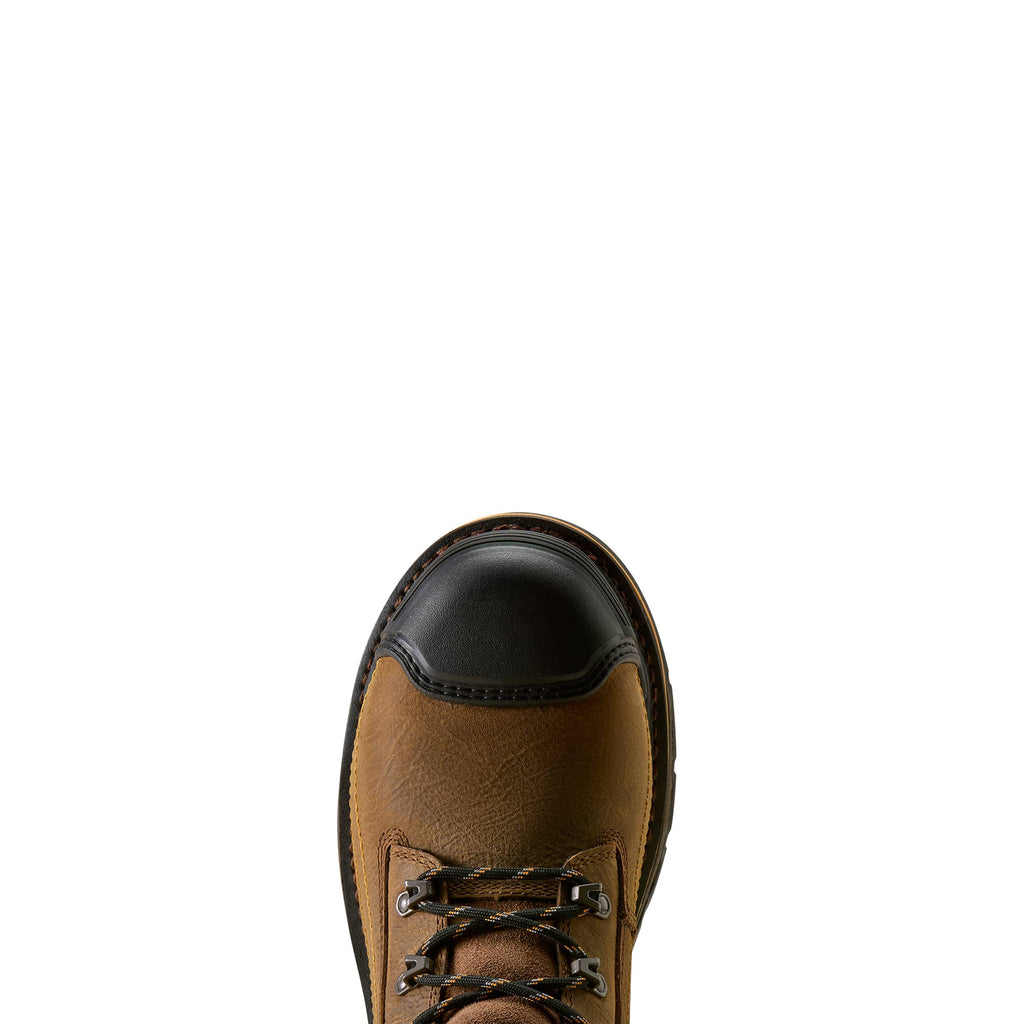 ARIAT Boots Ariat Men's Rye Brown Stump Jumper 6" Waterproof Composite Toe Work Boot 10080453