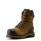 ARIAT Boots Ariat Men's Rye Brown Stump Jumper 8" Waterproof Composite Toe Work Boot 10080454