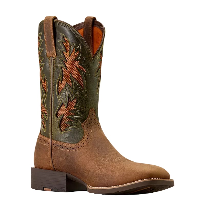 ARIAT Boots Ariat Men's  Sport Cool VentTEK Wide Square Toe Cowboy Boot 10074161
