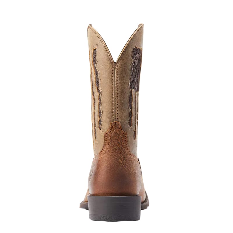 ARIAT Boots Ariat Men's Sport My Country VentTEK Wide Square Toe Cowboy Boot 10044564