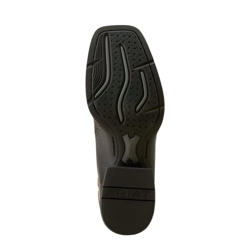Ariat Men's Sport Wide Black Deertan Square Toe Cowboy Boot