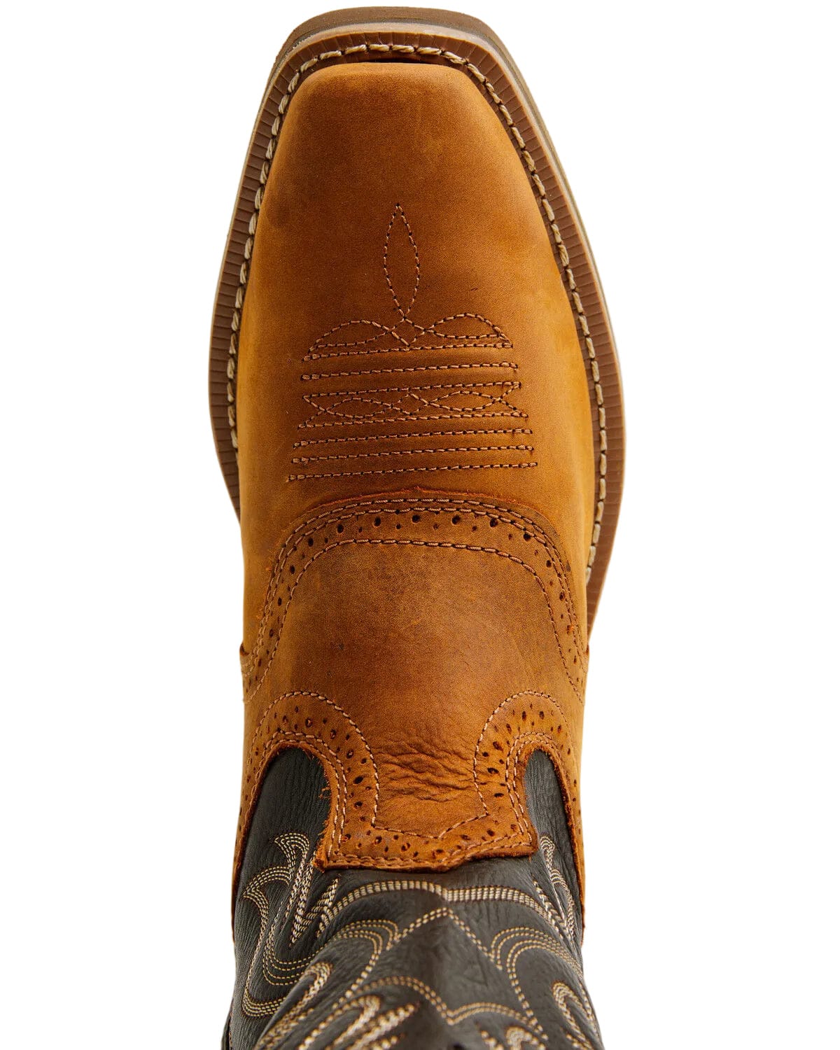 ARIAT Boots Ariat Men's Status Brown Heritage Roughstock Western Boot 10074219