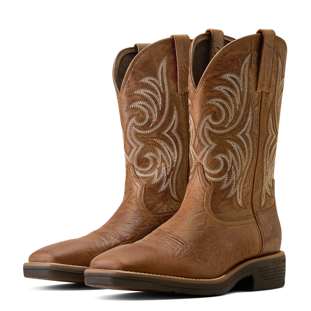 ARIAT Boots Ariat Men's Sunbaked Tan Ranger Wide Square Toe Cowboy Boot 10080532