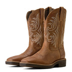 ARIAT Boots Ariat Men's Sunbaked Tan Ranger Wide Square Toe Cowboy Boot 10080532