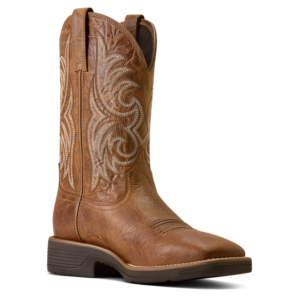 ARIAT Boots Ariat Men's Sunbaked Tan Ranger Wide Square Toe Cowboy Boot 10080532