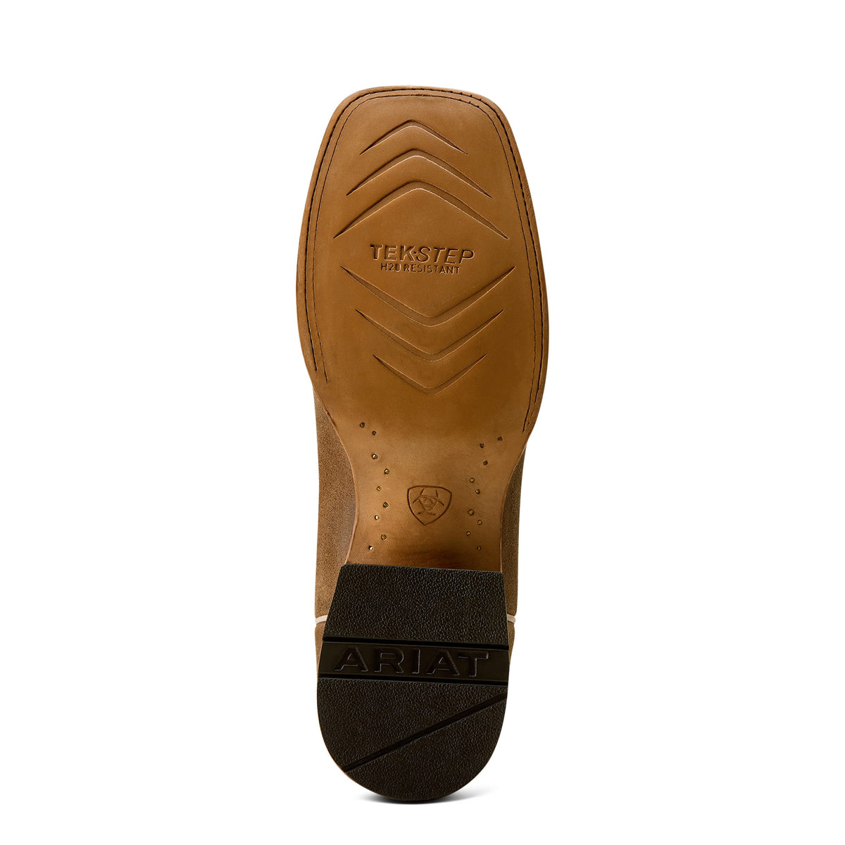 ARIAT Boots Ariat Men's Timber Tan Roughout Slatewood Wide Square Toe Cowboy Boot 10080542