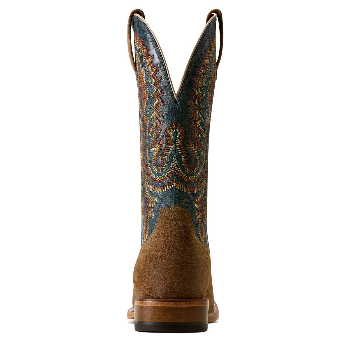 ARIAT Boots Ariat Men's Timber Tan Roughout Slatewood Wide Square Toe Cowboy Boot 10080542