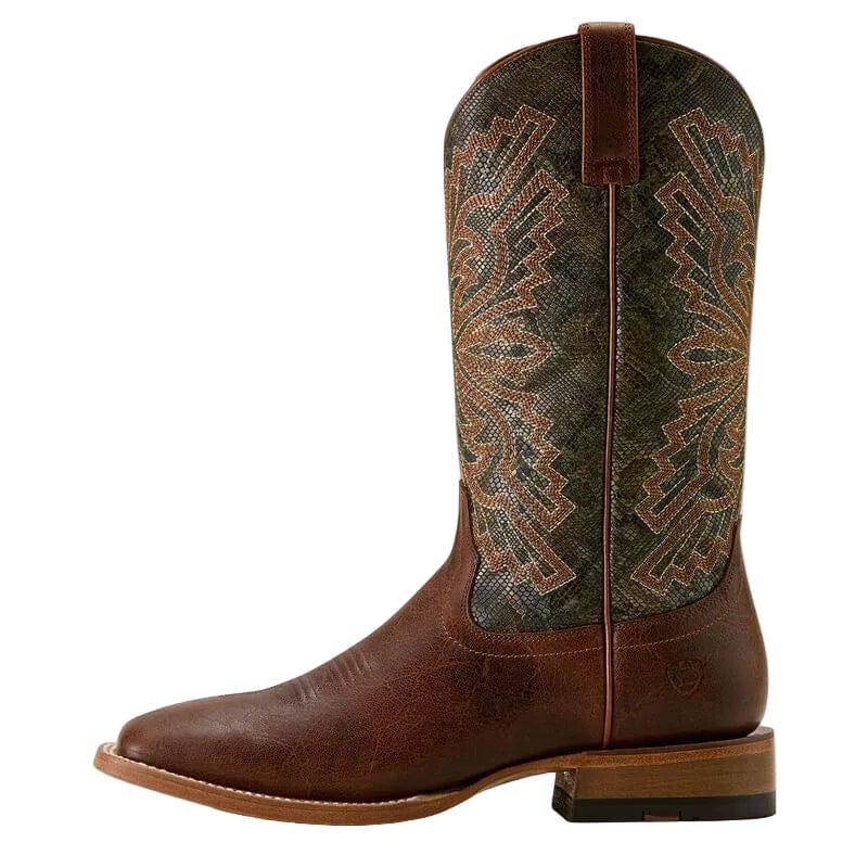 ARIAT Boots Ariat Men's Warm Cognac & Snake Print Sting Cowboy Boots 10063999
