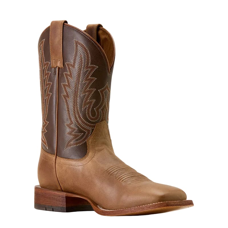 ARIAT Boots Ariat Men's Wheat Tan & Santa Fe Brwon Country Roads Western Boots 10074250