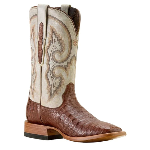 ARIAT Boots Ariat Men's Whiskey Caiman Belly Classic Callen Western Exotic Boot 10063773