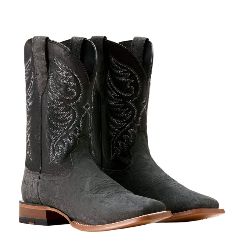 ARIAT Boots Ariat Men's Wiley Black Elephant Roughout Print Cowboy Boot 10053632