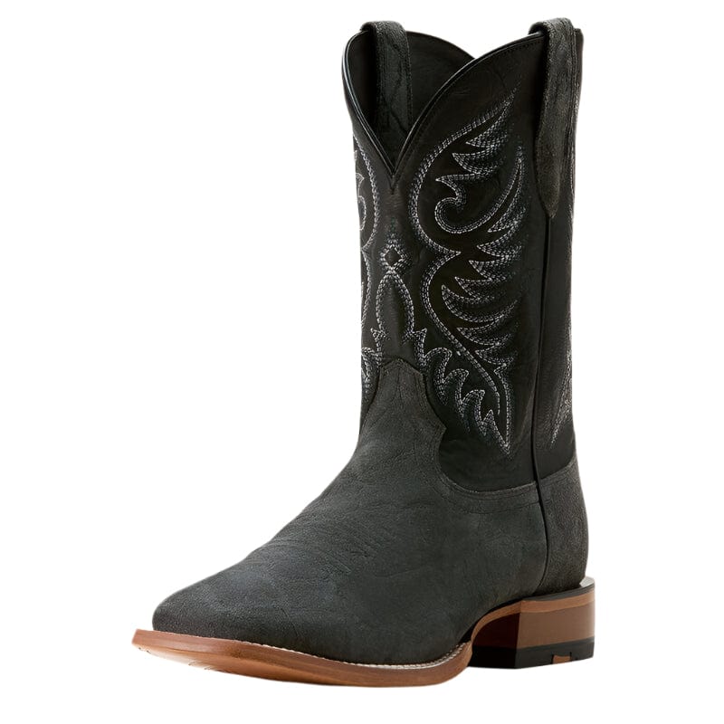 ARIAT Boots Ariat Men's Wiley Black Elephant Roughout Print Cowboy Boot 10053632