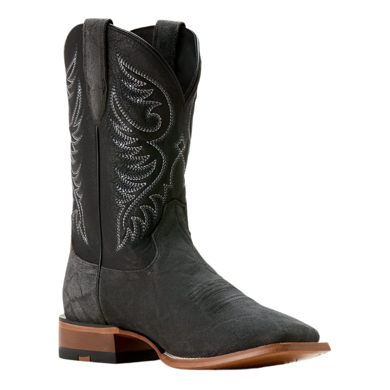 ARIAT Boots Ariat Men's Wiley Black Elephant Roughout Print Cowboy Boot 10053632