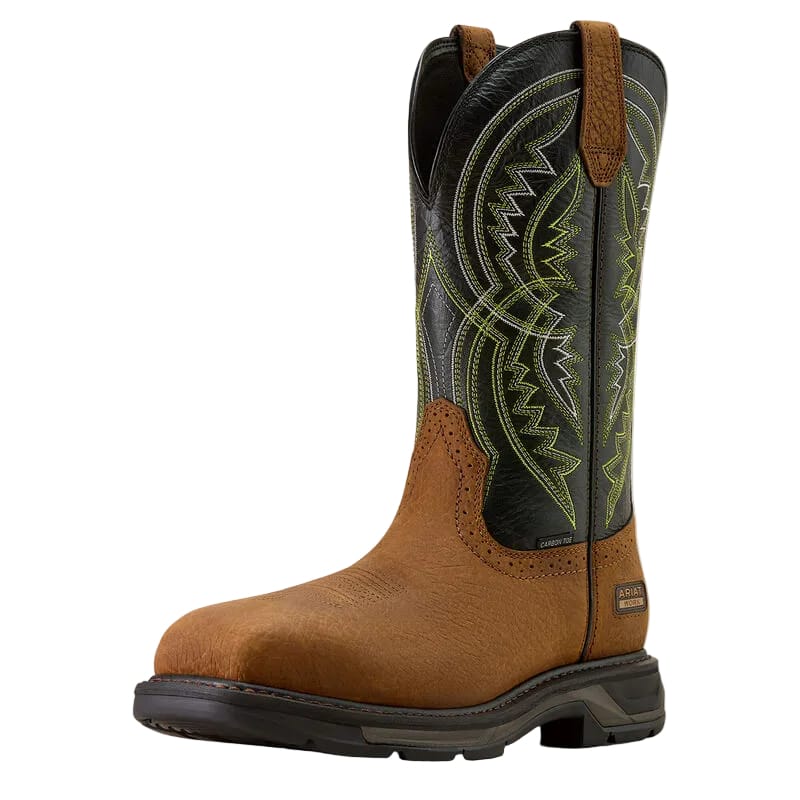ARIAT Boots Ariat Men's WorkHog XT Coil Wide Square Toe Carbon Toe Work Boot 10074160