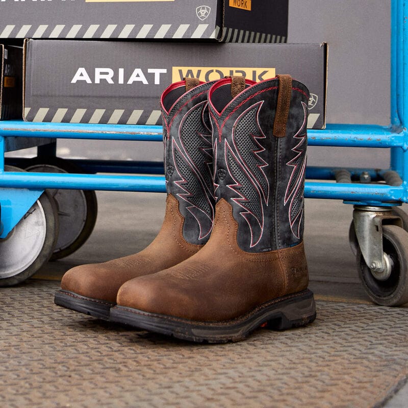 ARIAT Boots Ariat Men's WorkHog XT VentTEK Waterproof Carbon Toe Work Boot 10036005