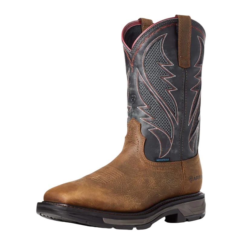 ARIAT Boots Ariat Men's  WorkHog XT VentTEK Waterproof Wide Square Toe Work Boot 10035984