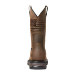 ARIAT Boots Ariat Mens WorkHog XT Patriot Waterproof Carbon Toe Work Boot 10036002