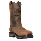 ARIAT Boots Ariat Mens WorkHog XT Patriot Waterproof Carbon Toe Work Boot 10036002