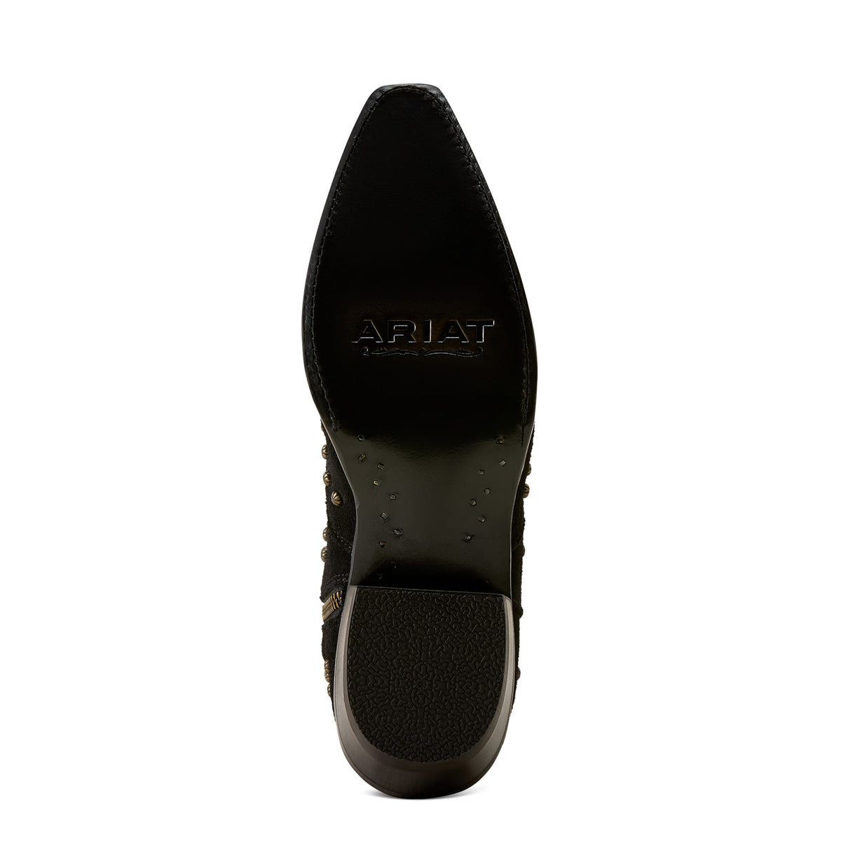 ARIAT Boots Ariat Women's Black Suede Siren X Toe Western Boot 10080356