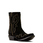 ARIAT Boots Ariat Women's Black Suede Siren X Toe Western Boot 10080356