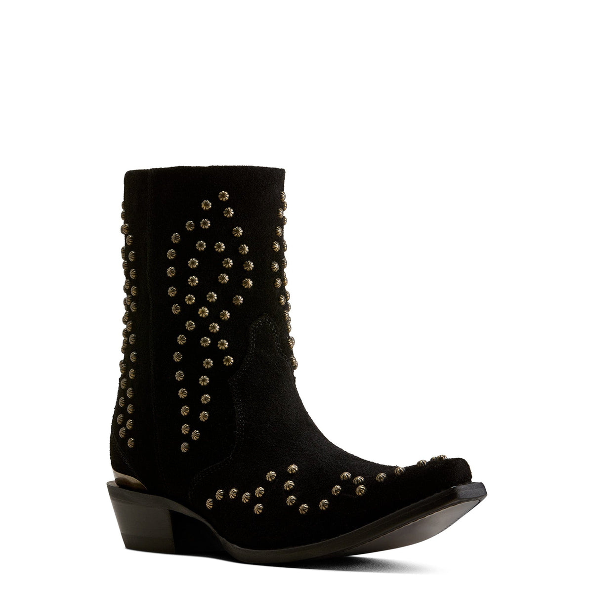 ARIAT Boots Ariat Women's Black Suede Siren X Toe Western Boot 10080356
