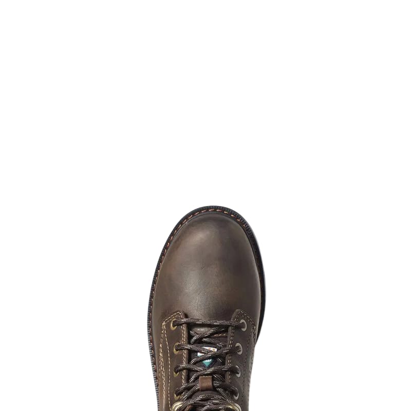 ARIAT Boots Ariat Women's Dark Brown Riveter Waterproof Comp Toe Work Boot 10035773