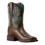 ARIAT Boots Ariat Women's Dark Cacao Round Up Filly Western Boots 10080408