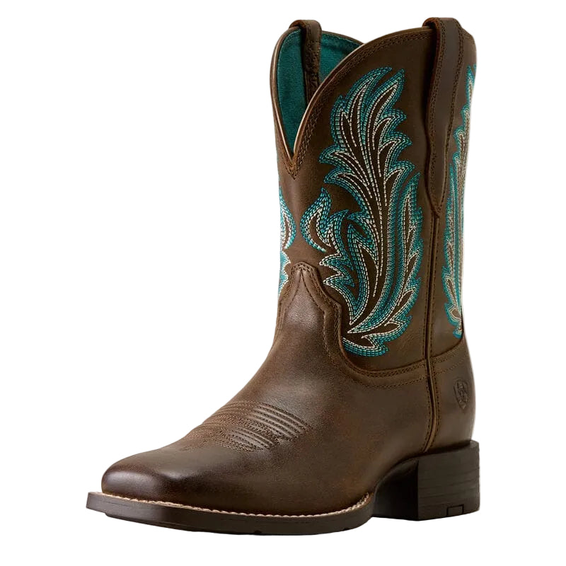 ARIAT Boots Ariat Women's Dark Cacao Round Up Filly Western Boots 10080408
