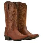 ARIAT Boots Ariat Women's Heritage Rich Oak X Toe Stretchfit Western Boot 10061307
